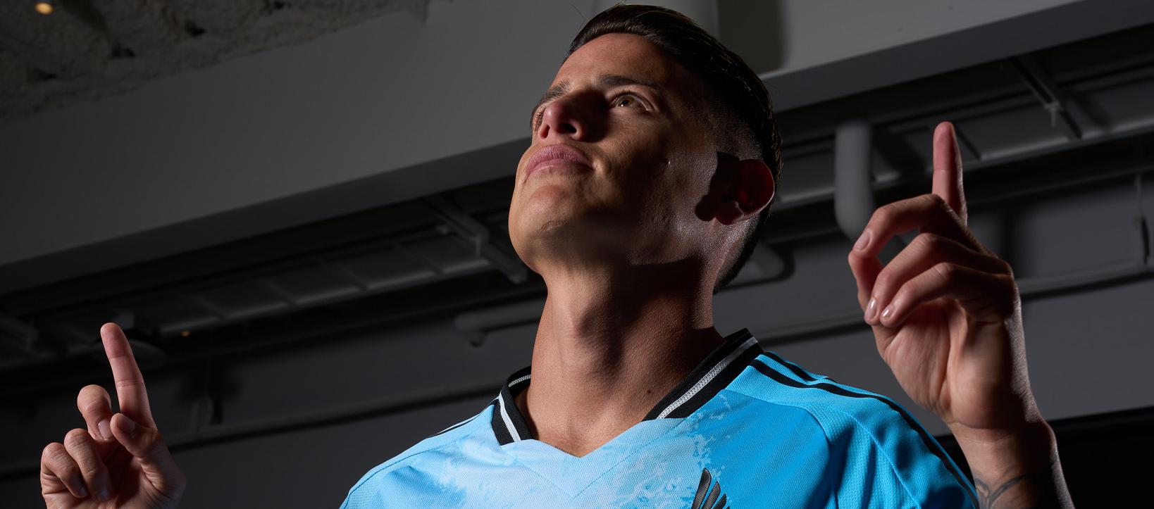 El colombiano James Rodríguez, fichaje estelar del Minnesota United. 