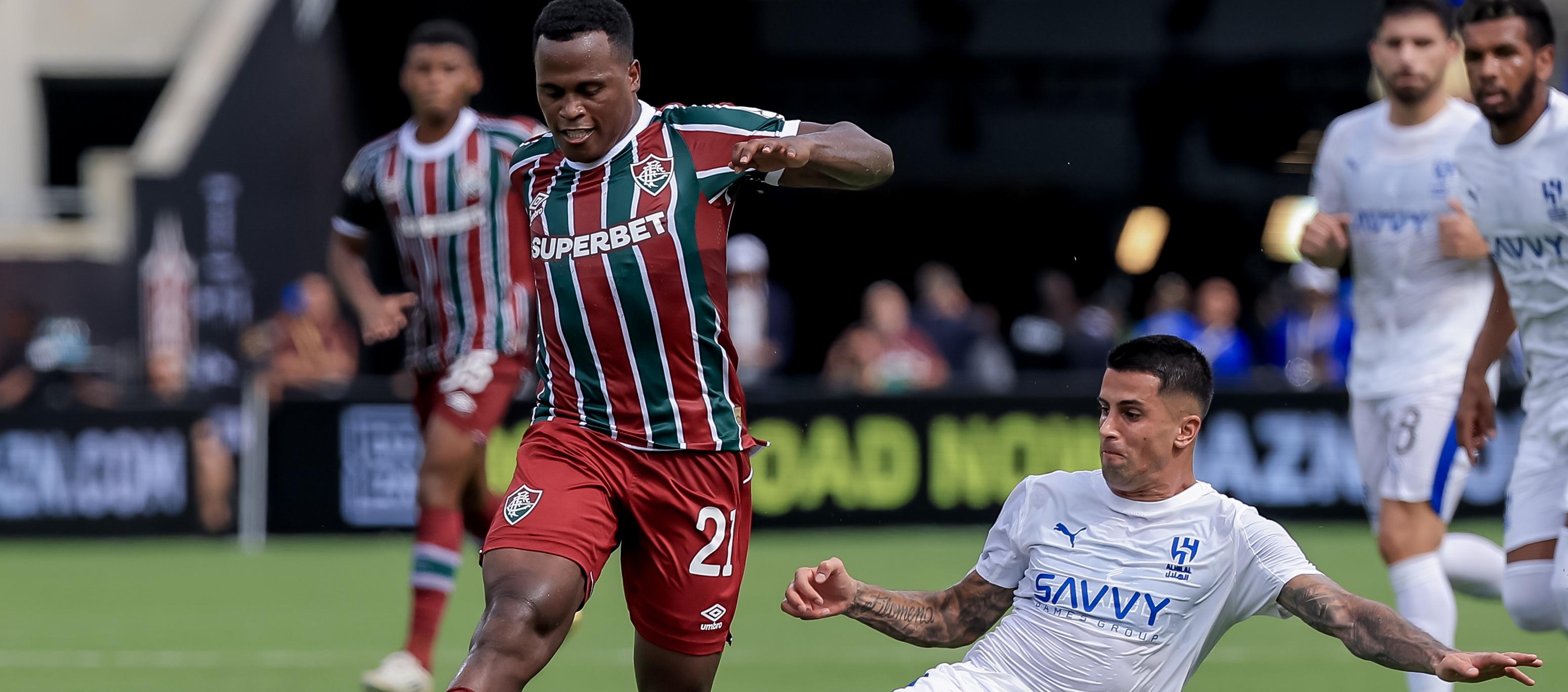 El colombiano Jhon Arias jugó en Brasil con el Fluminense. 