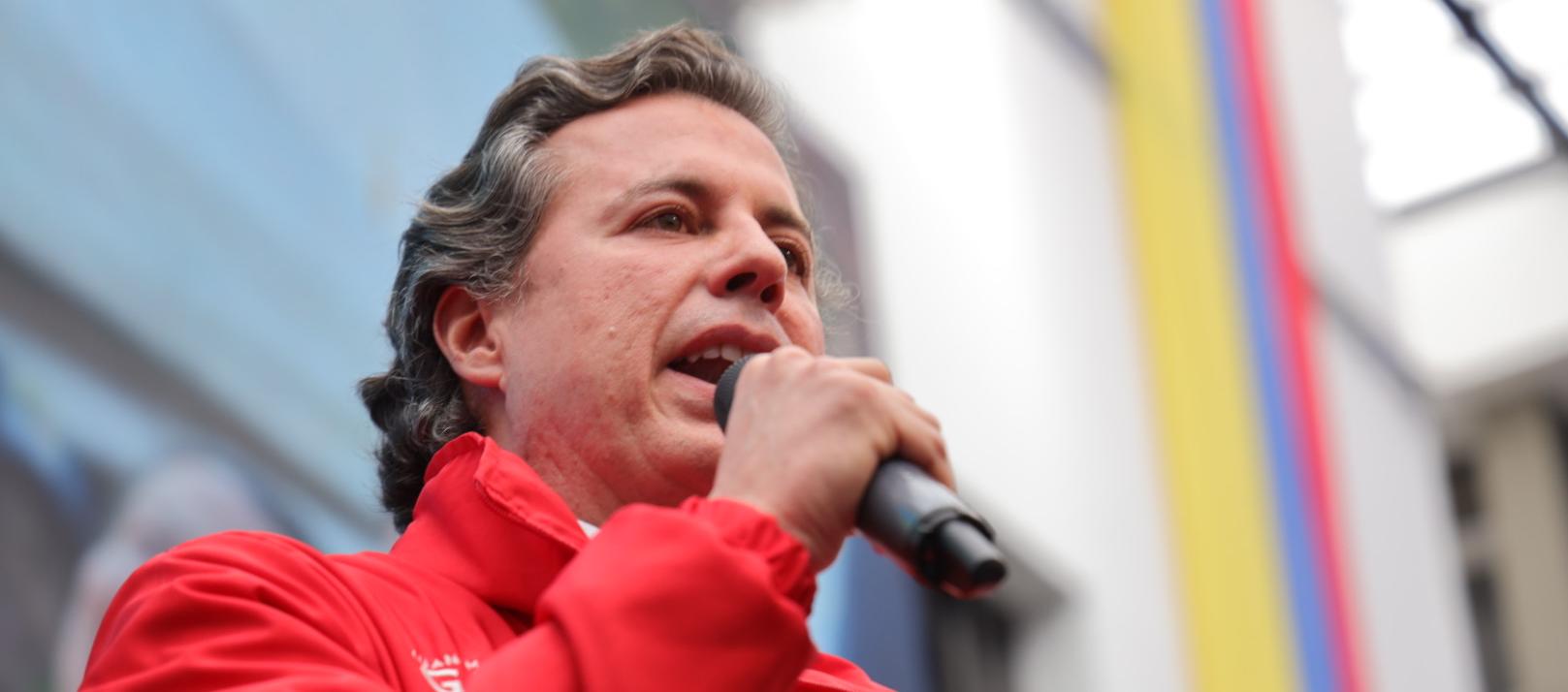 Juan Manuel Galán, precandidato presidencial. 