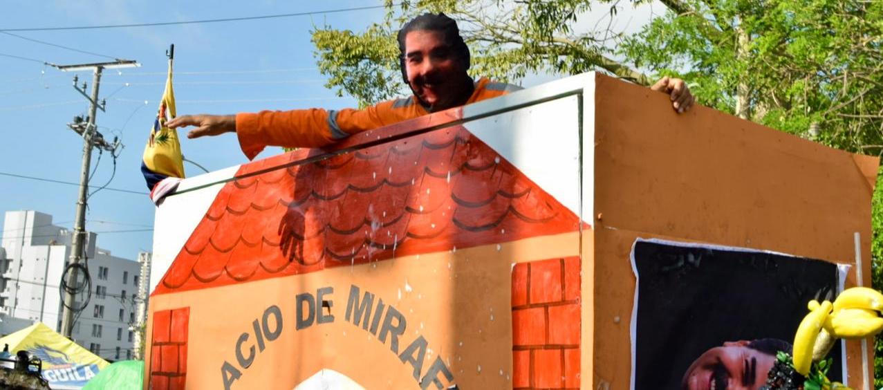 Nicolás Maduro en el Palacio de Miraflores poco antes de su captura.