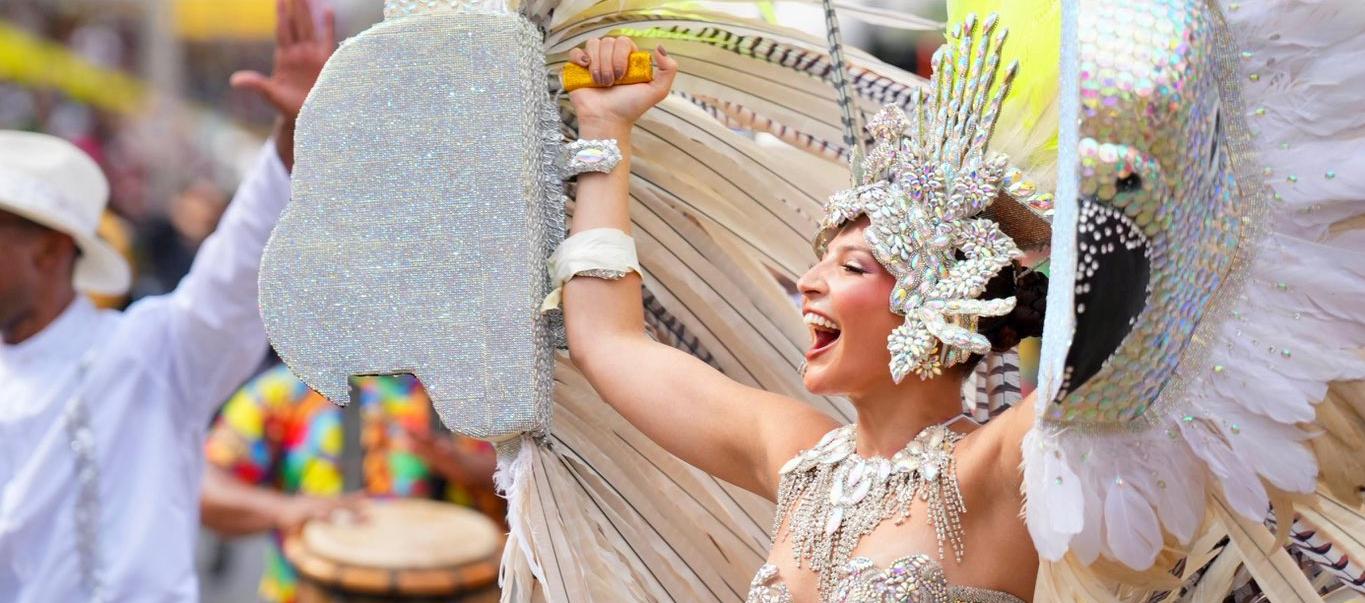 Michelle Char, Reina del Carnaval de Barranquilla. 