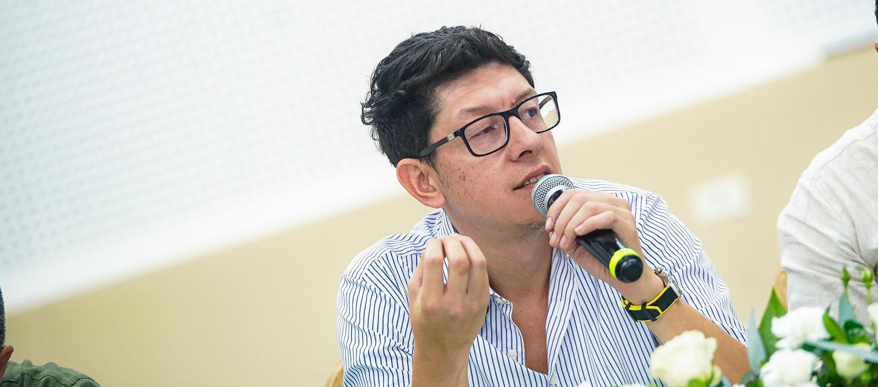 Daniel Rojas, ministro de Educación. 