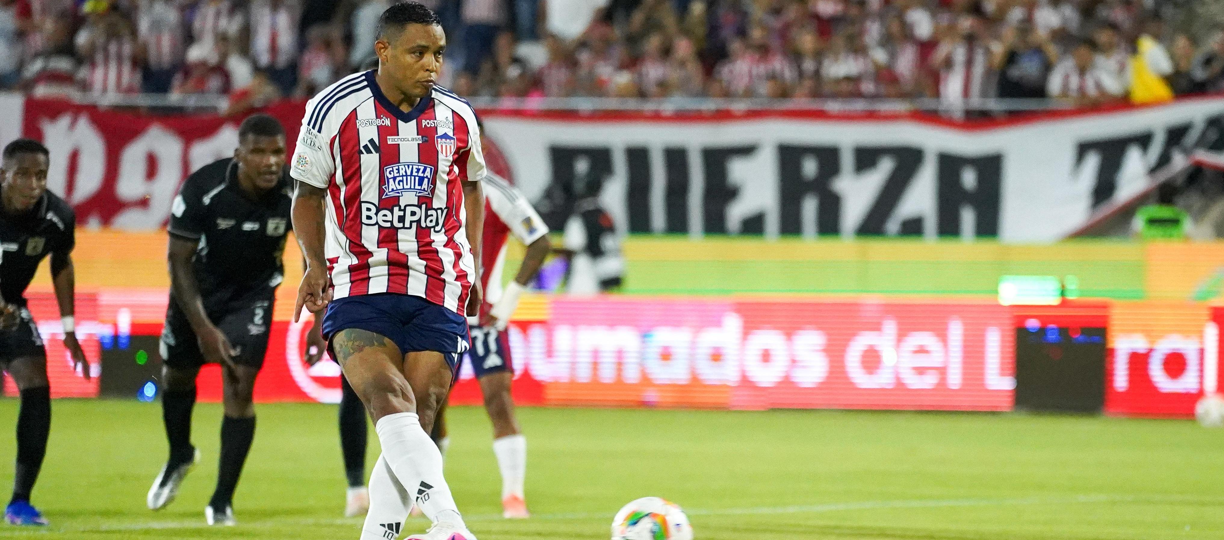 Luis Fernando Muriel es el máximo artillero del Junior con cuatro tantos.