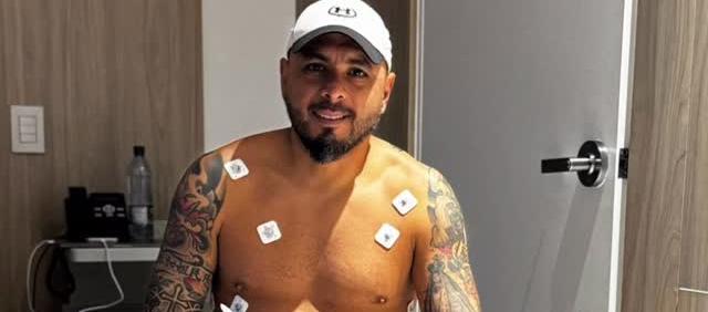 Omar Pérez permaneció cinco días recluido en una clínica de Bogotá.