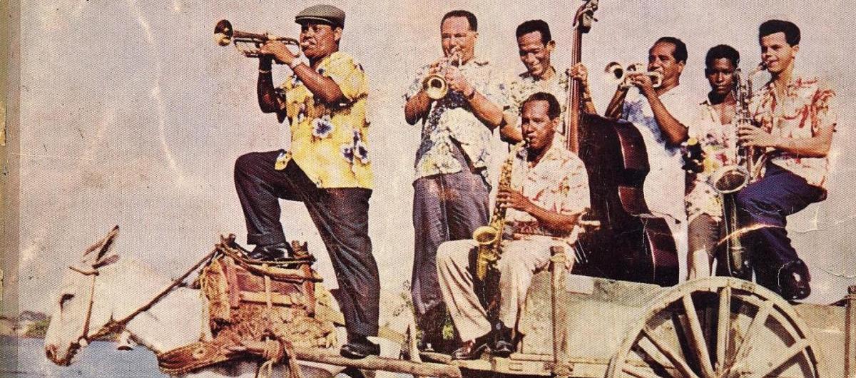 Carátula de un disco de Pedro Laza y sus Pelayeros