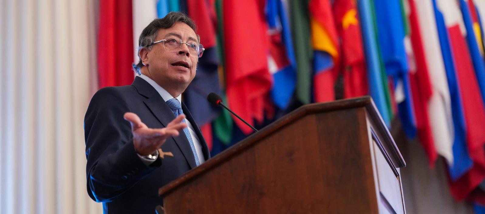 Gustavo Petro, presidente de la República. 