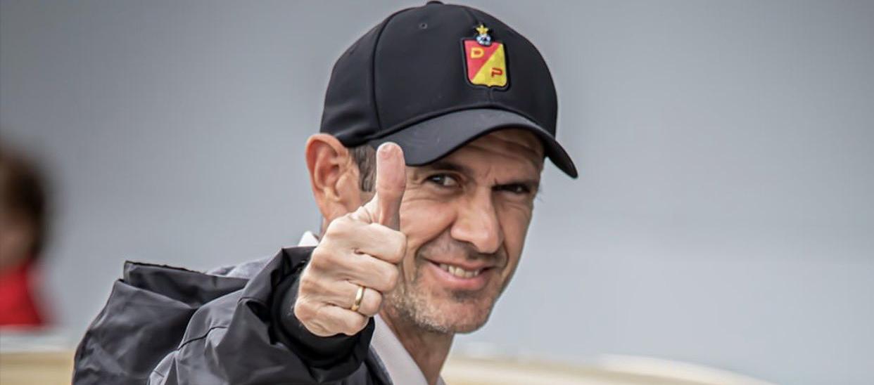 Arturo Reyes, técnico del Deportivo Pereira.