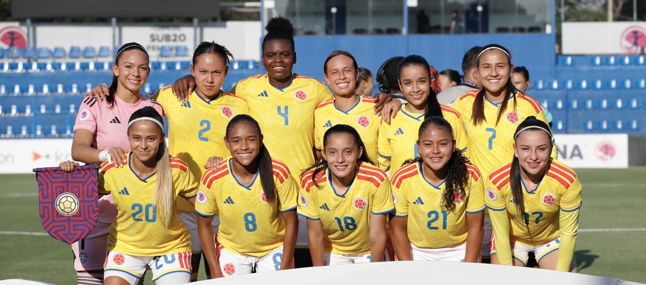 Selección Colombia femenina sub-20.