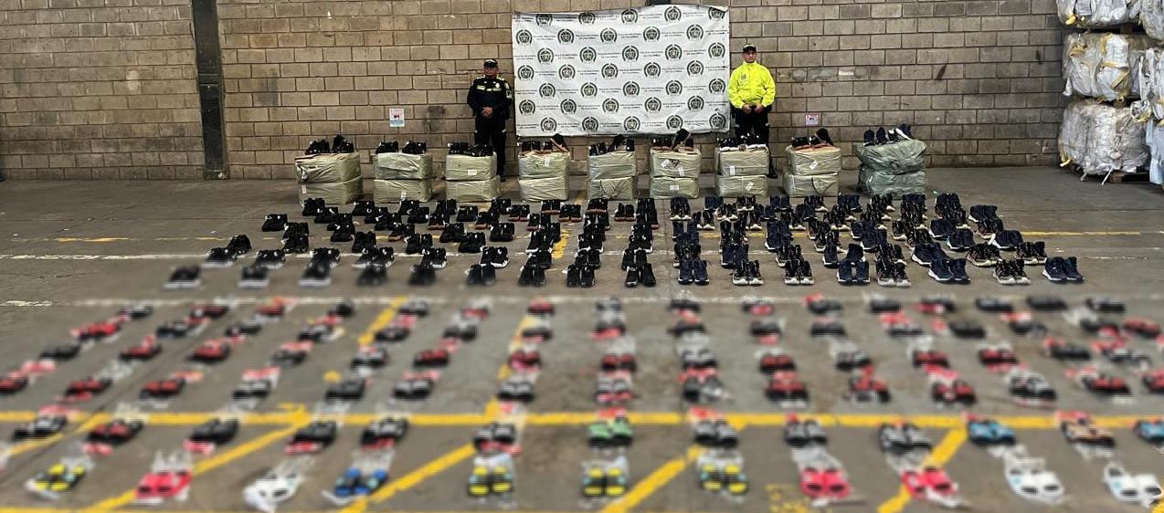 La mercancía aprehendida.