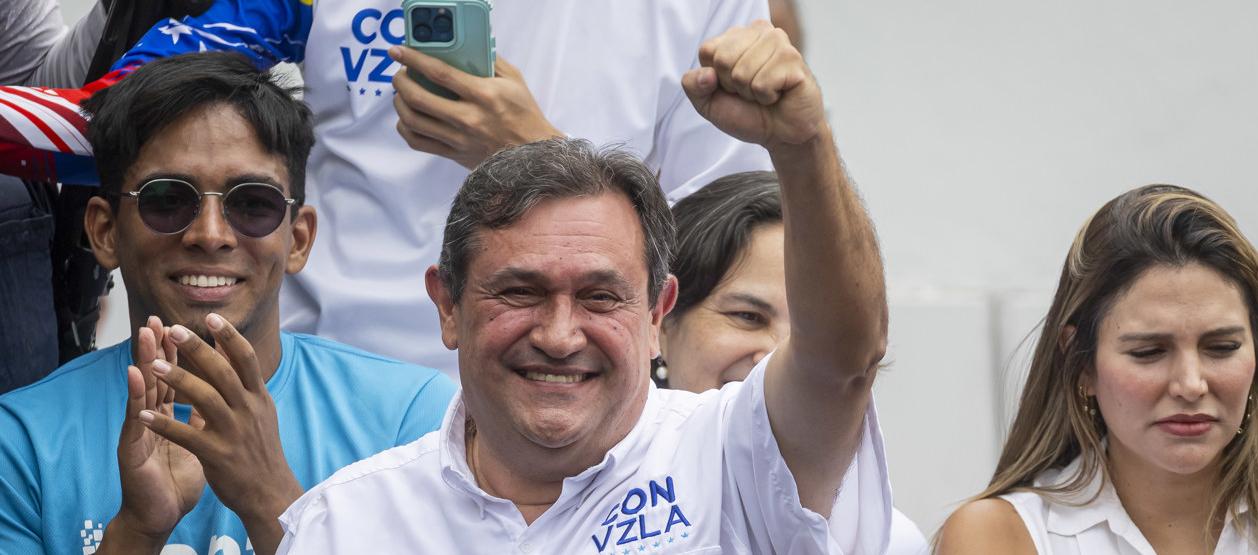 El coordinador nacional del partido Vente Venezuela (VV), Henry Alviárez.