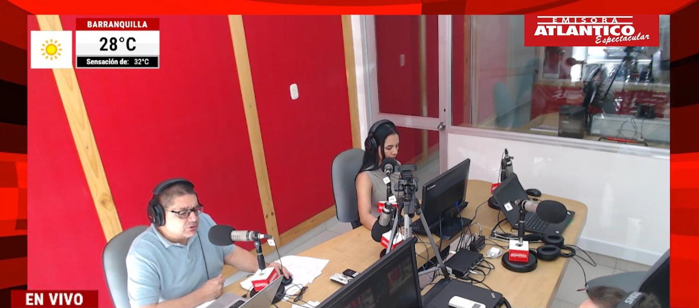 Transmisión de Atlántico en Noticias.