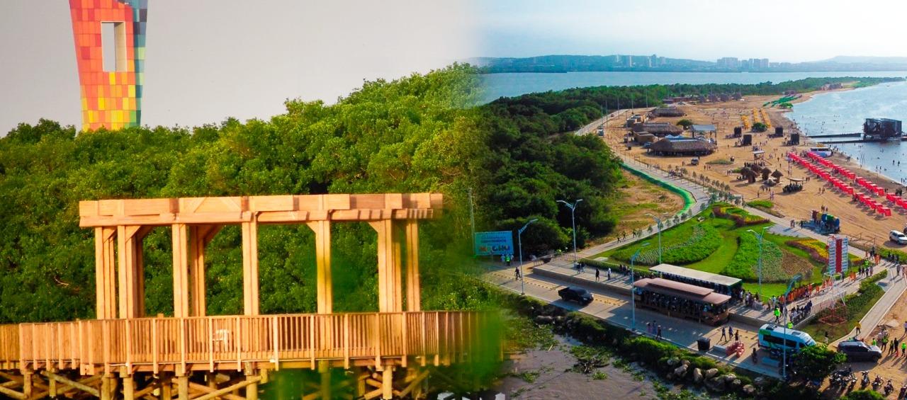 Ecoparque Ciénaga de Mallorquín y Puerto Mocho.