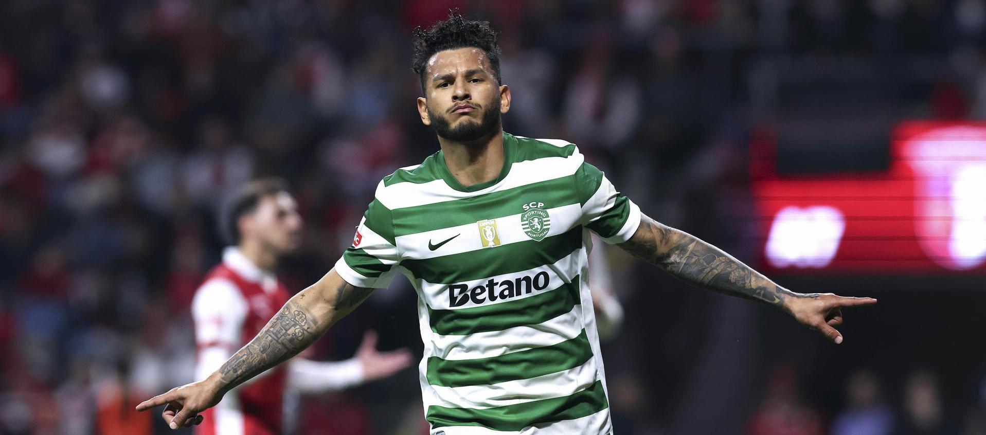 Luis Suárez, delantero del Sporting de Lisboa.