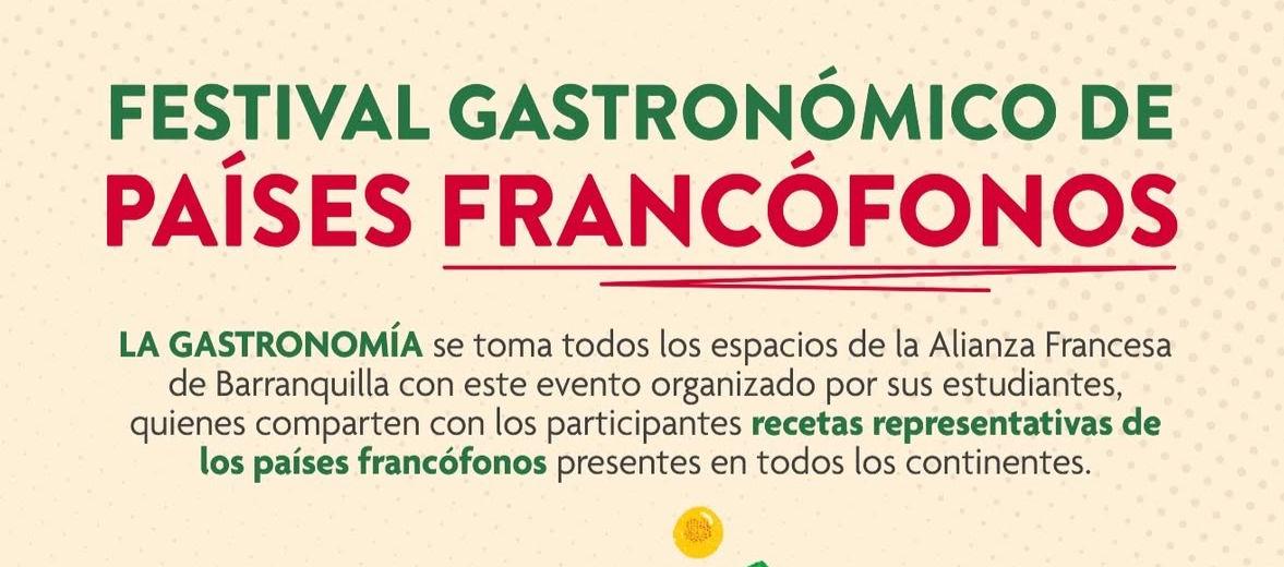 Se llevará a cabo un festival gastronómico el 12 de marzo.