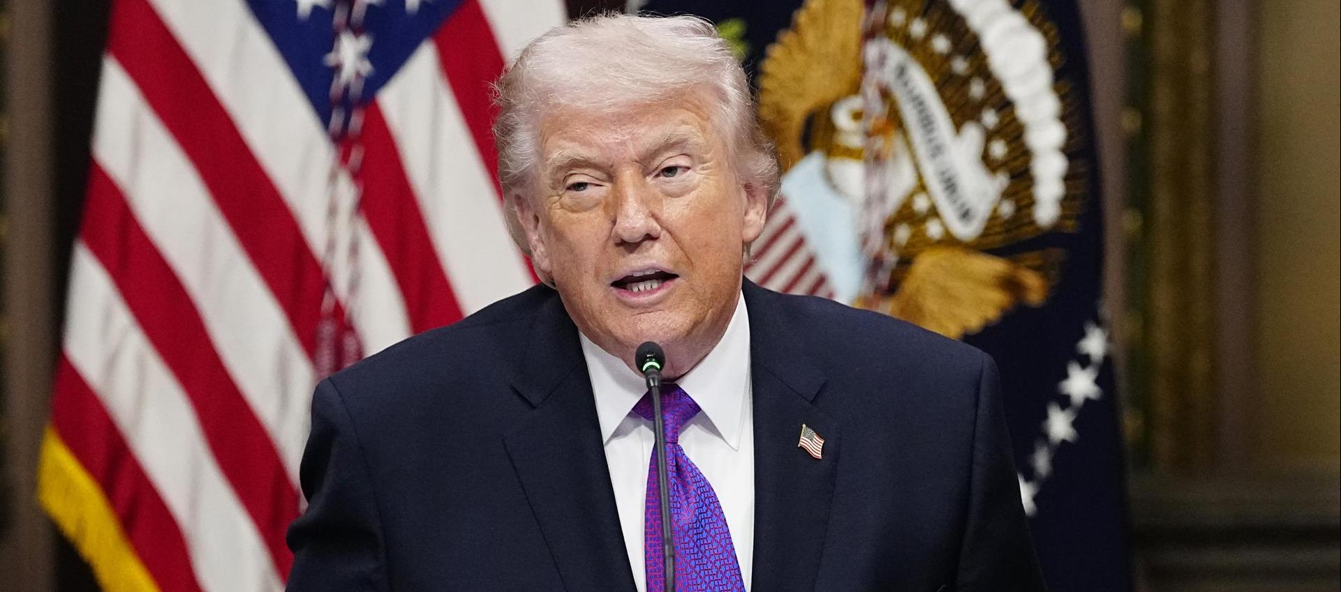 Donald Trump, Presidente de Estados Unidos.