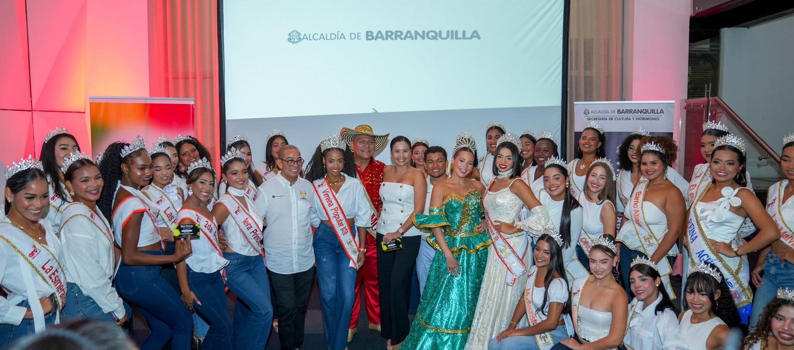 Candidatas que recibieron premios. 
