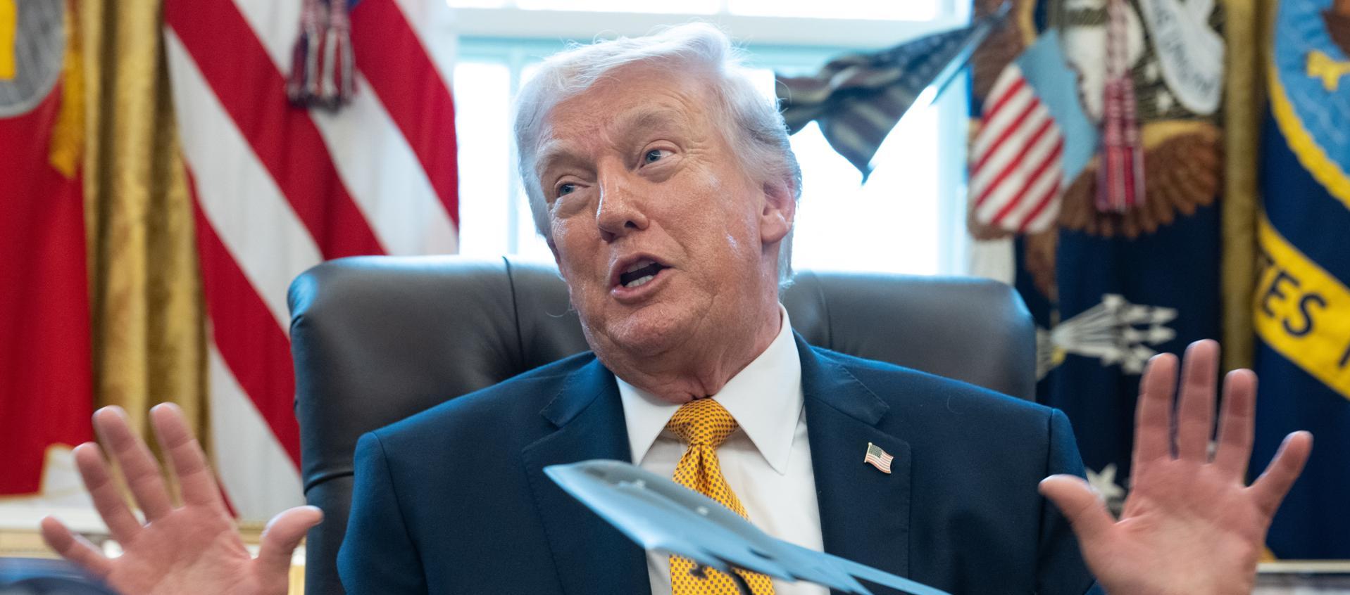 Donald Trump, Presidente de Estados Unidos.