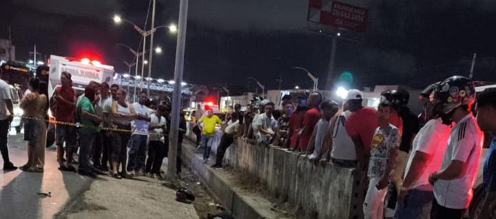Accidente en la Circunvalar.