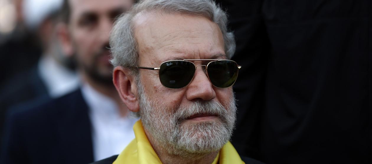 Secretario del Consejo Supremo de Seguridad Nacional de Irán, Ali Larijani.