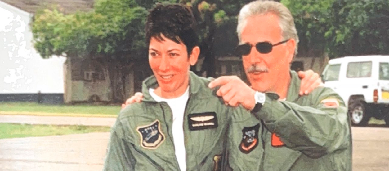 Ghislaine Maxwell y el expresidente Andrés Pastrana.
