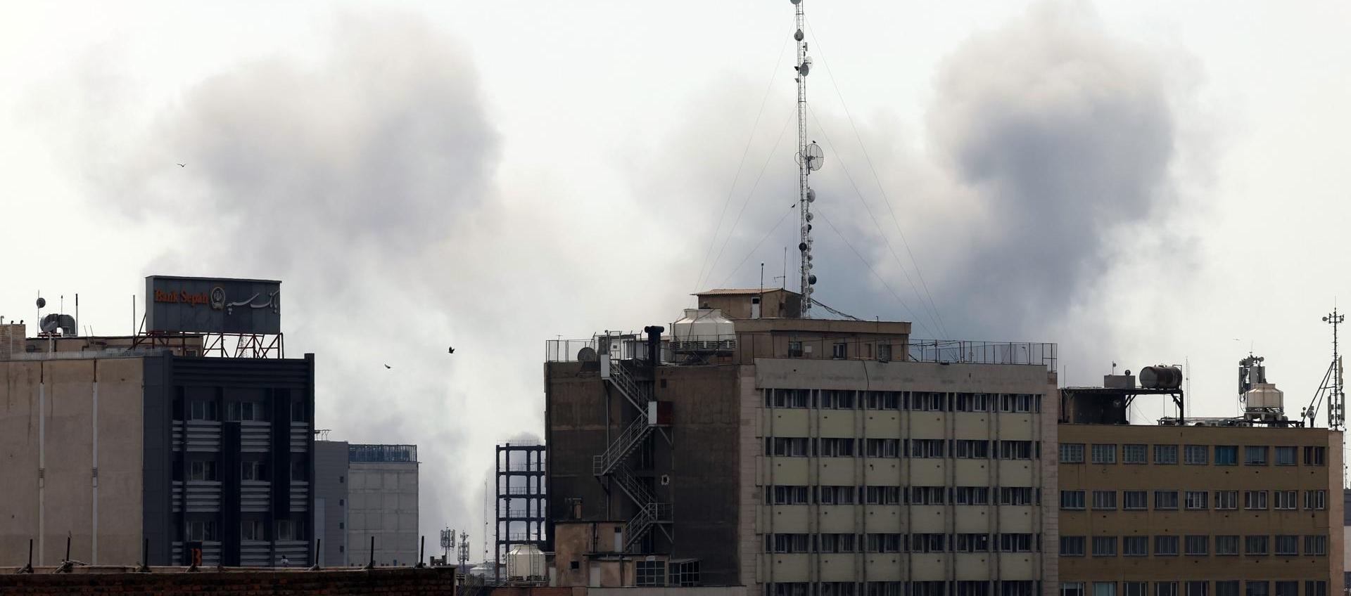 Ataques en Teherán, capital de Irán. 