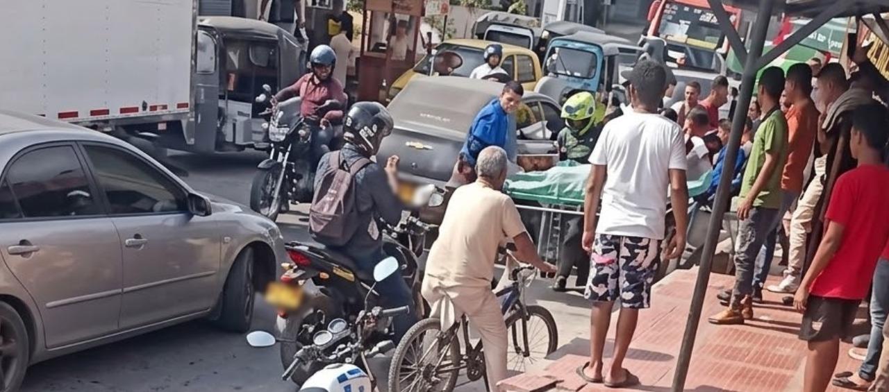 Atentado en el barrio Normandía
