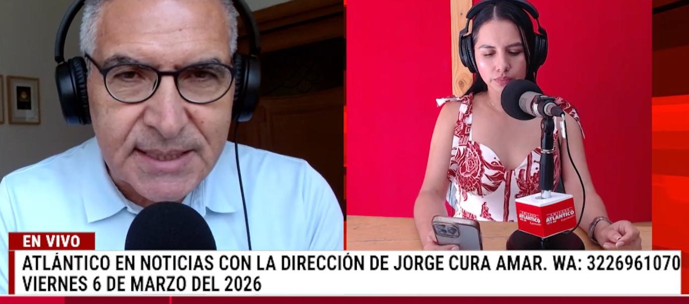 Transmisión de Atlántico en Noticias.