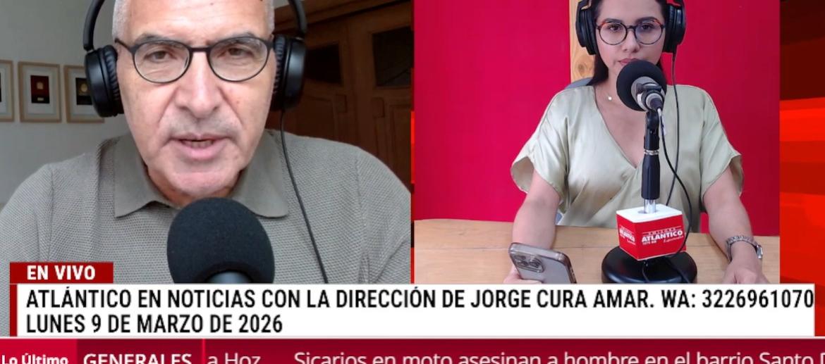 Transmisión de Atlántico en Noticias.