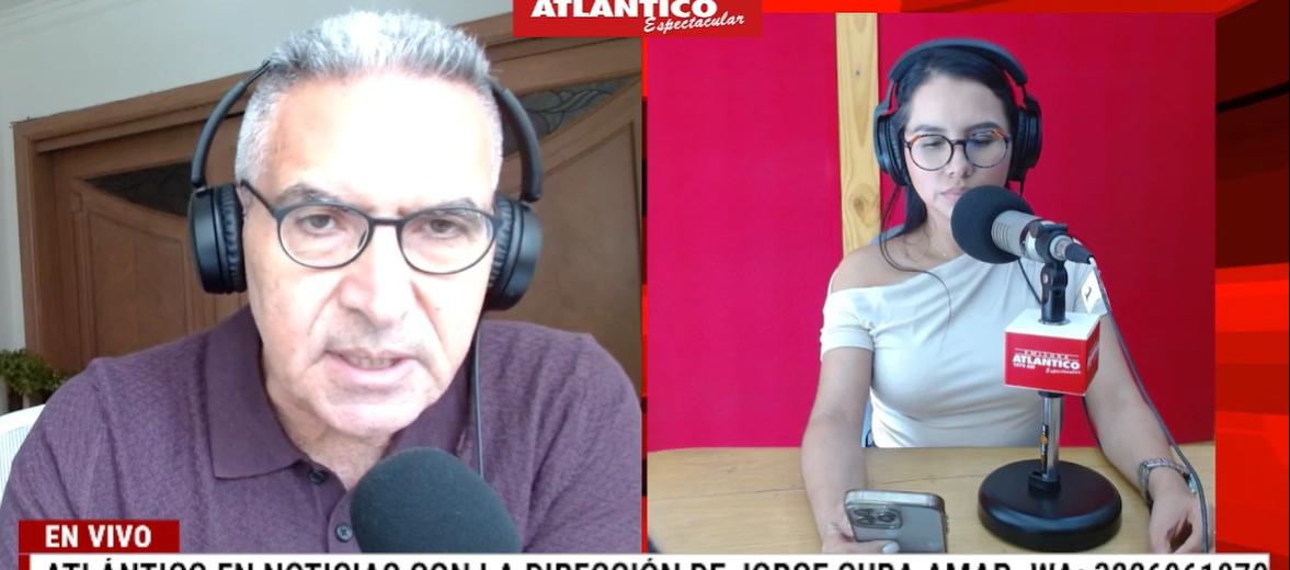 Transmisión de Atlántico en Noticias.