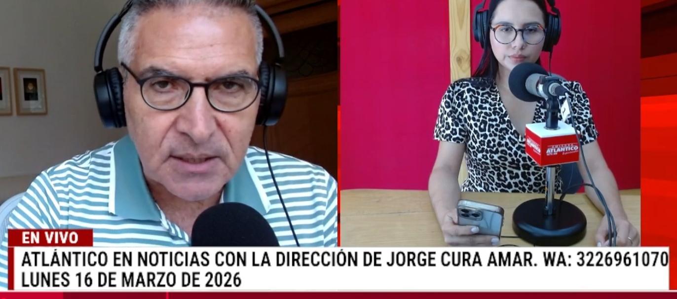 Transmisión de Atlántico en Noticias.