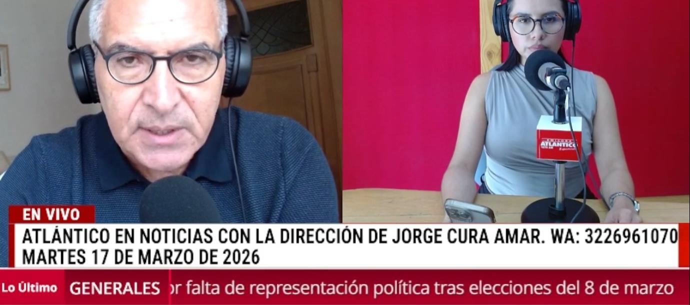 Transmisión de Atlántico en Noticias.