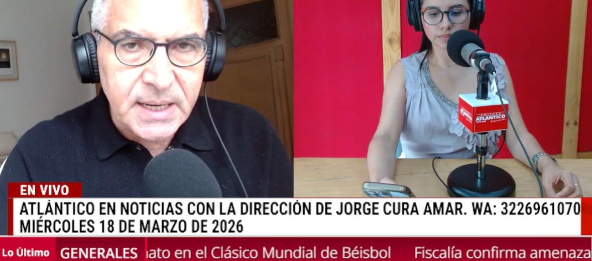 Transmisión de Atlántico en Noticias.