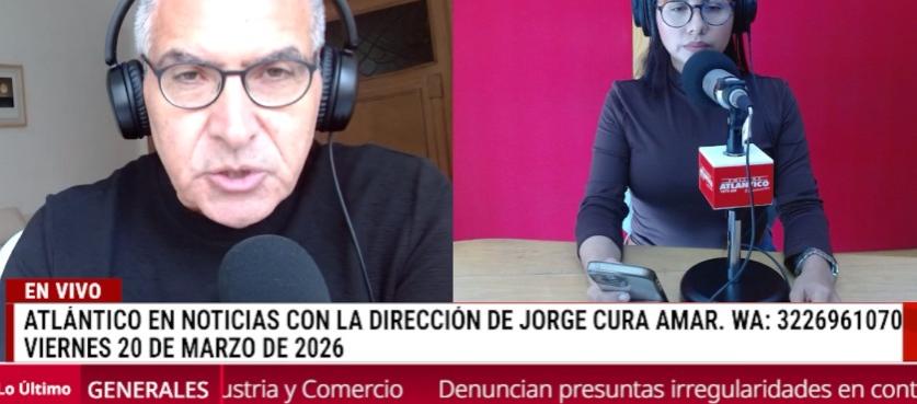 Transmisión de Atlántico en Noticias.