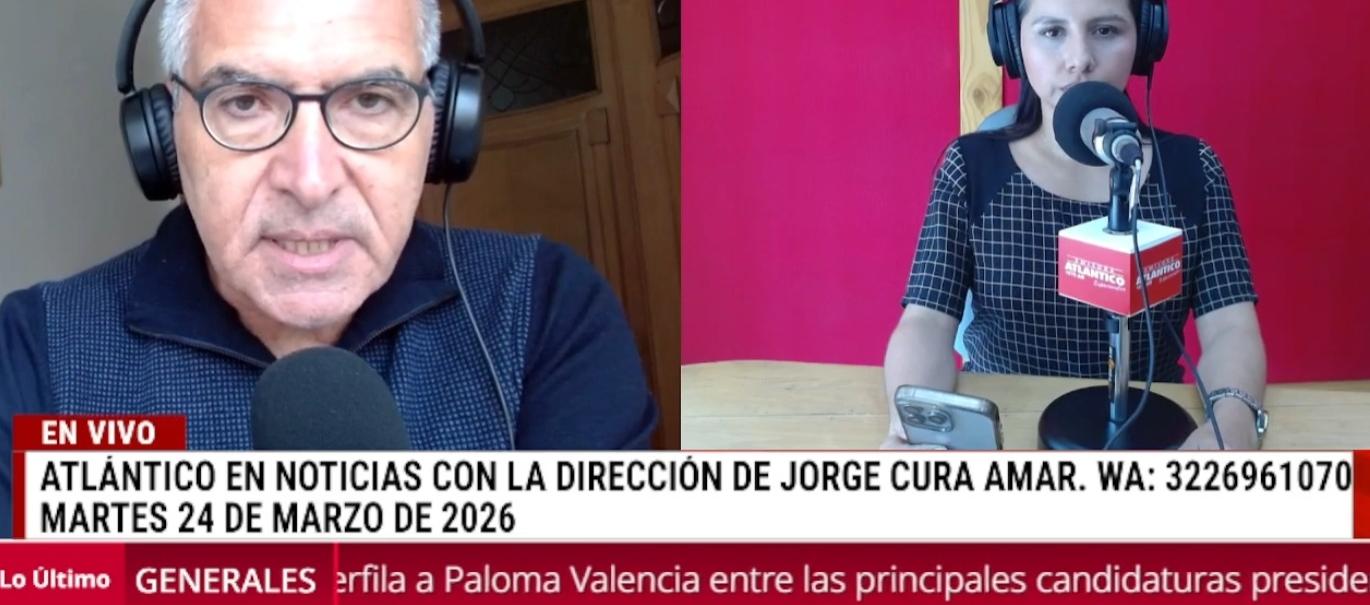 Transmisión de Atlántico en Noticias.