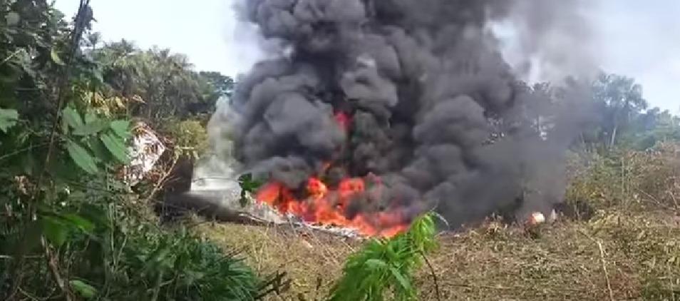 Aeronave cayó en Puerto Leguízamo, Putumayo.
