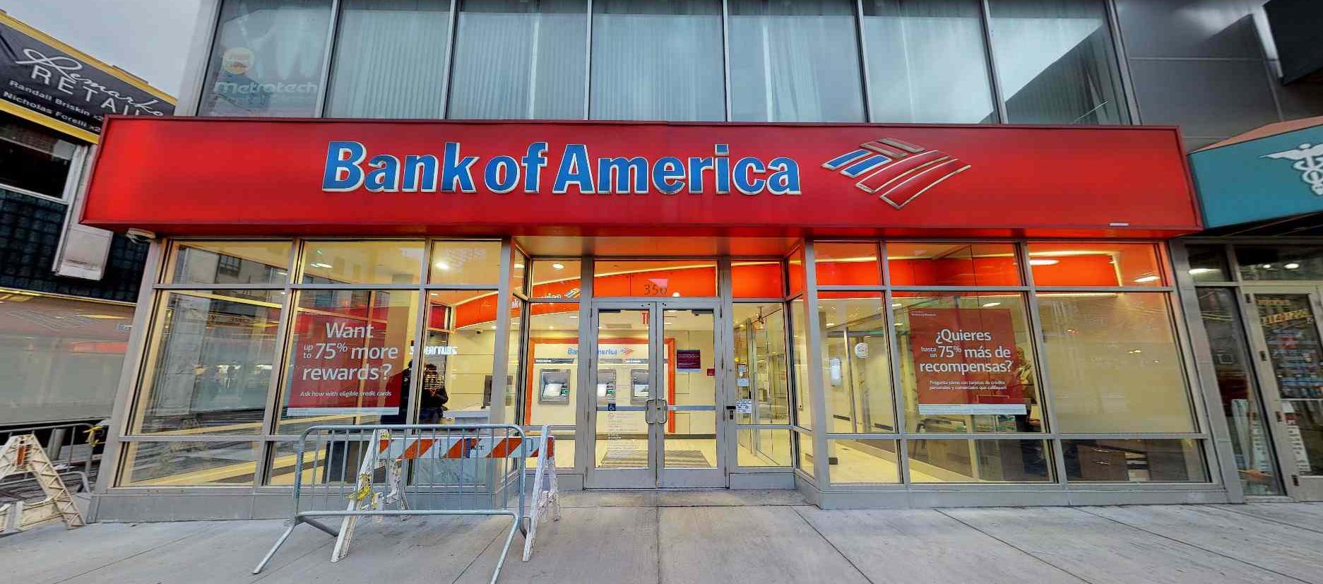 Bank of America.