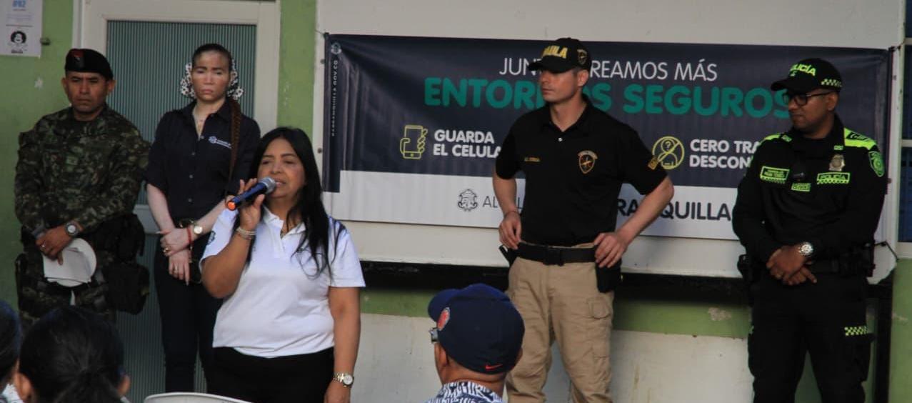 Campaña contra la extorsión. 