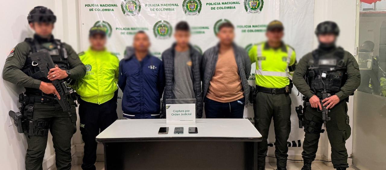 Capturados por su presunta vinculación en la masacre de Ponedera. 