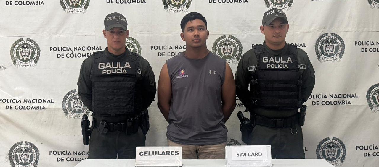 La captura fue realizada por el Gaula de la Policía. 