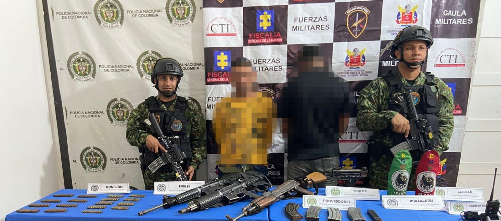 Capturados por el 'Clan del Golfo'