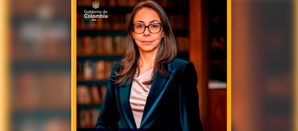 La embajadora Carolina Olarte Bácares.