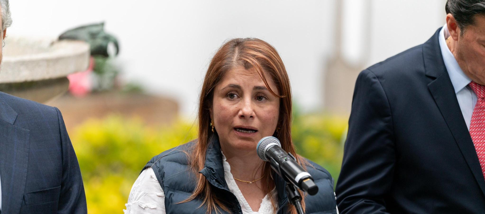 La Defensora del Pueblo, Iris Marín.