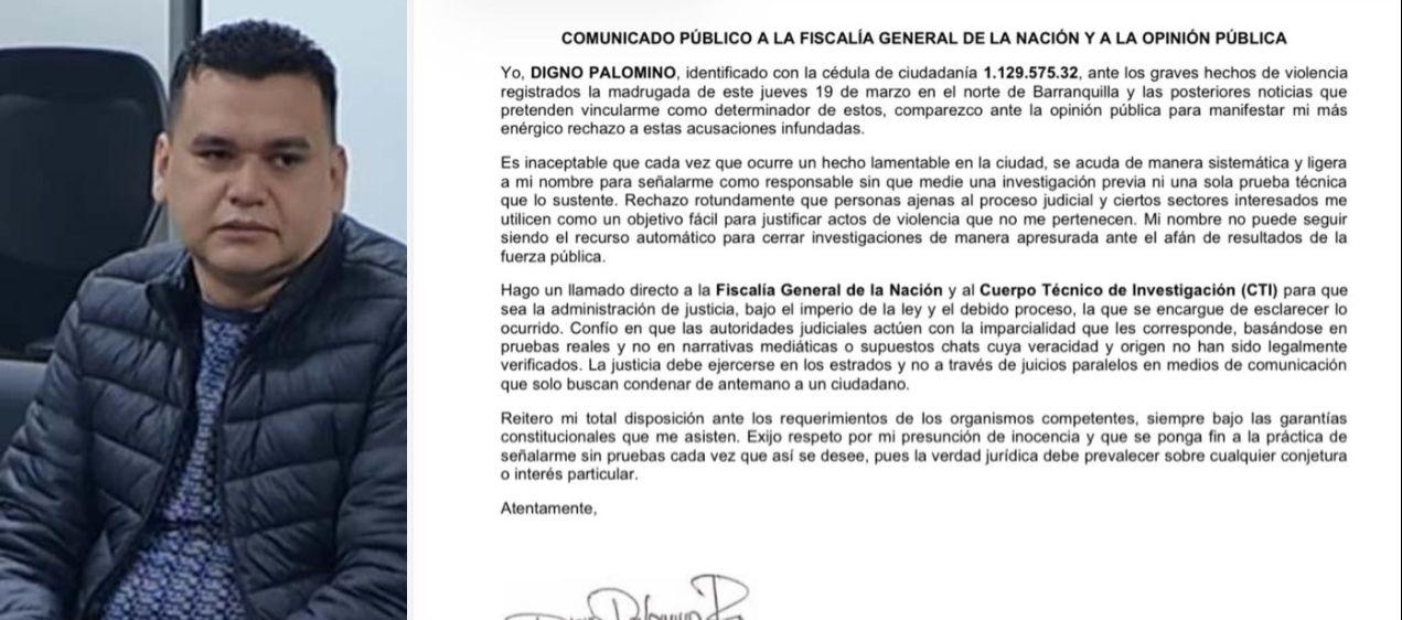 Digno José Palomino, cabecilla de la banda criminal ‘Los Pepes’. 