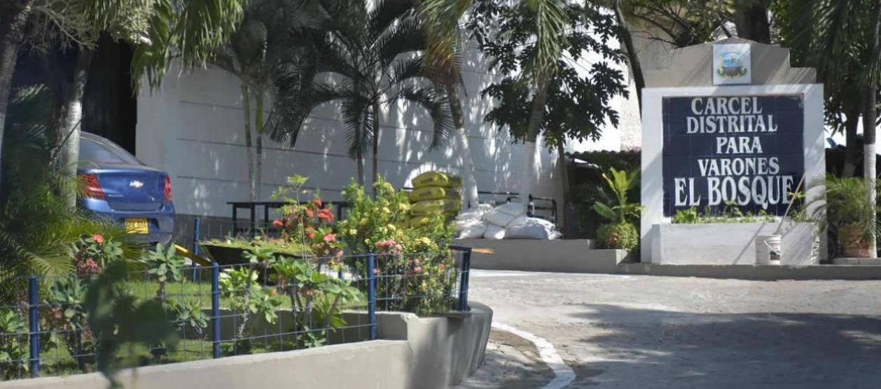 Cárcel Distrital El Bosque de Barranquilla. 