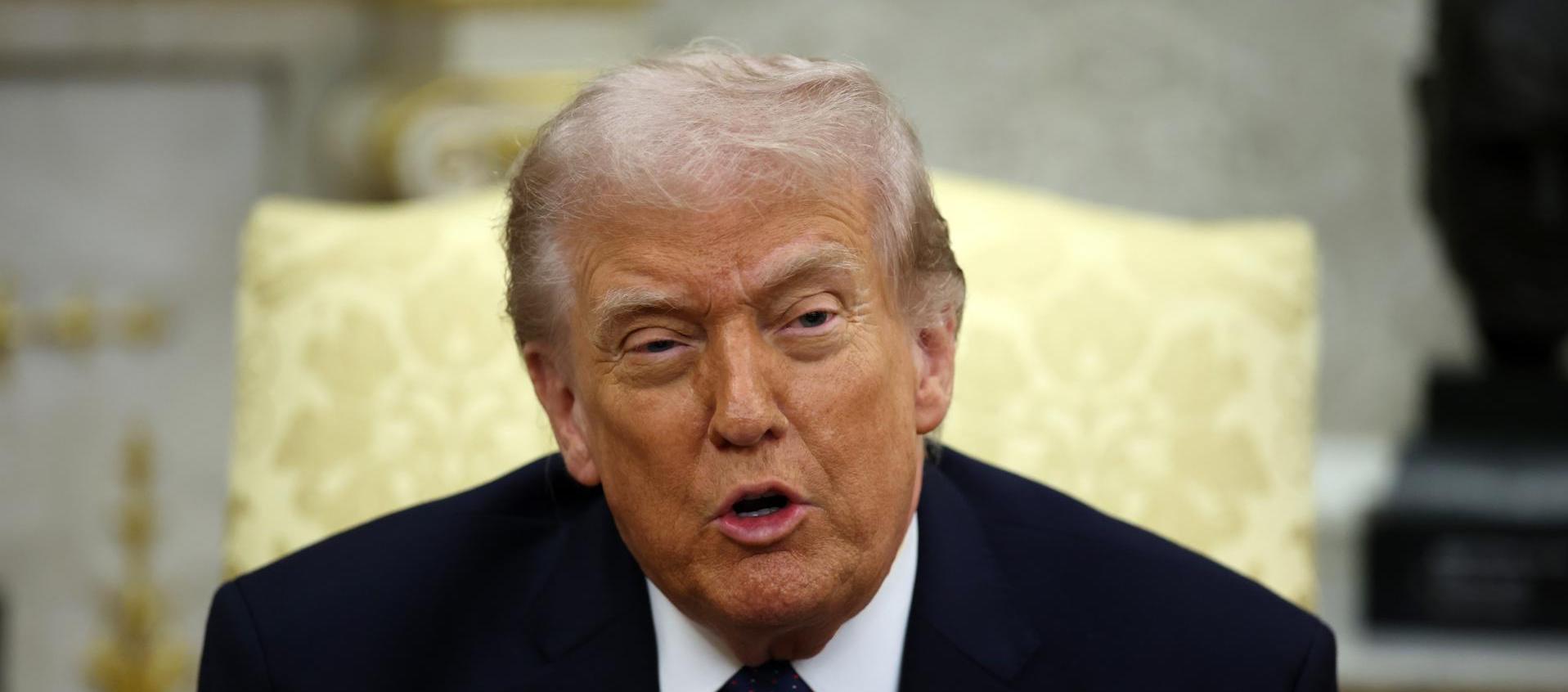 Donald Trump, presidente de Estados Unidos.