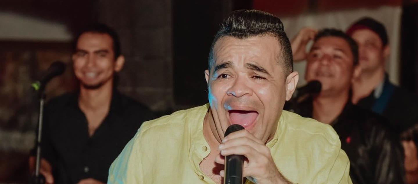 El cantante 'El Canario' Pacheco.