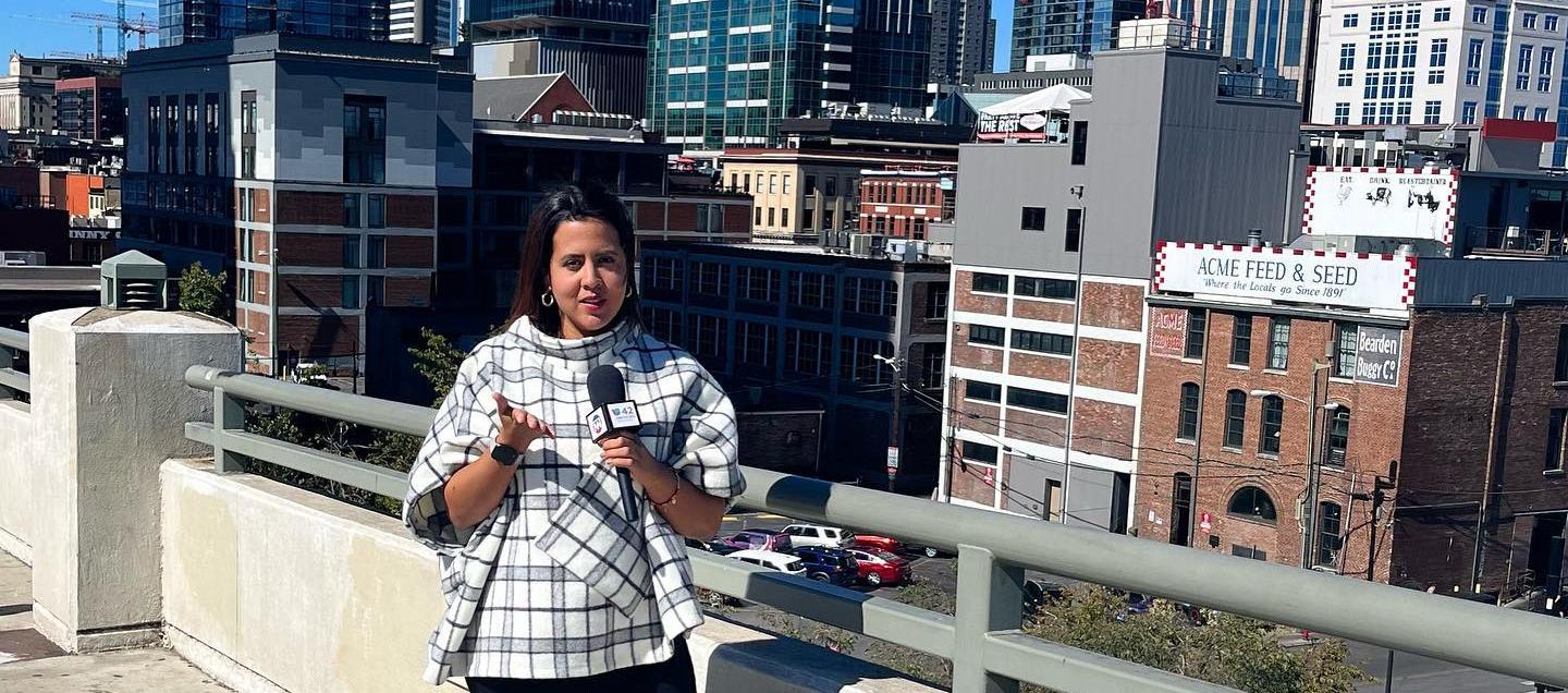 Estefany Rodríguez, la periodista barranquillera en Estados Unidos.  