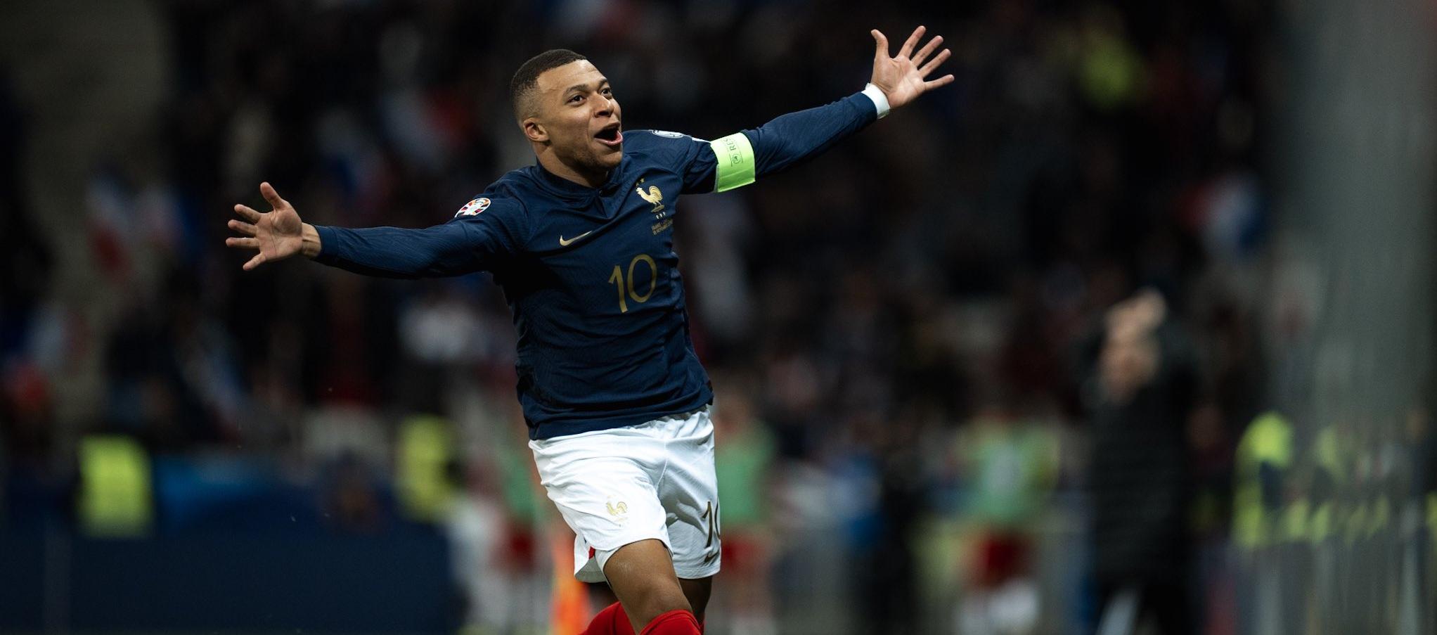 Kylian Mbappé, capitán de Francia.