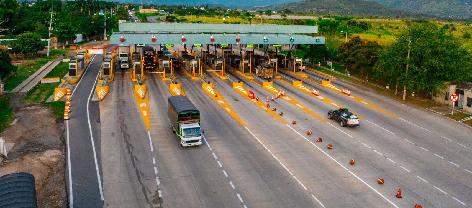 En Colombia existen 180 peajes, 164 se pueden pagar con pago electrónico como Flypass.