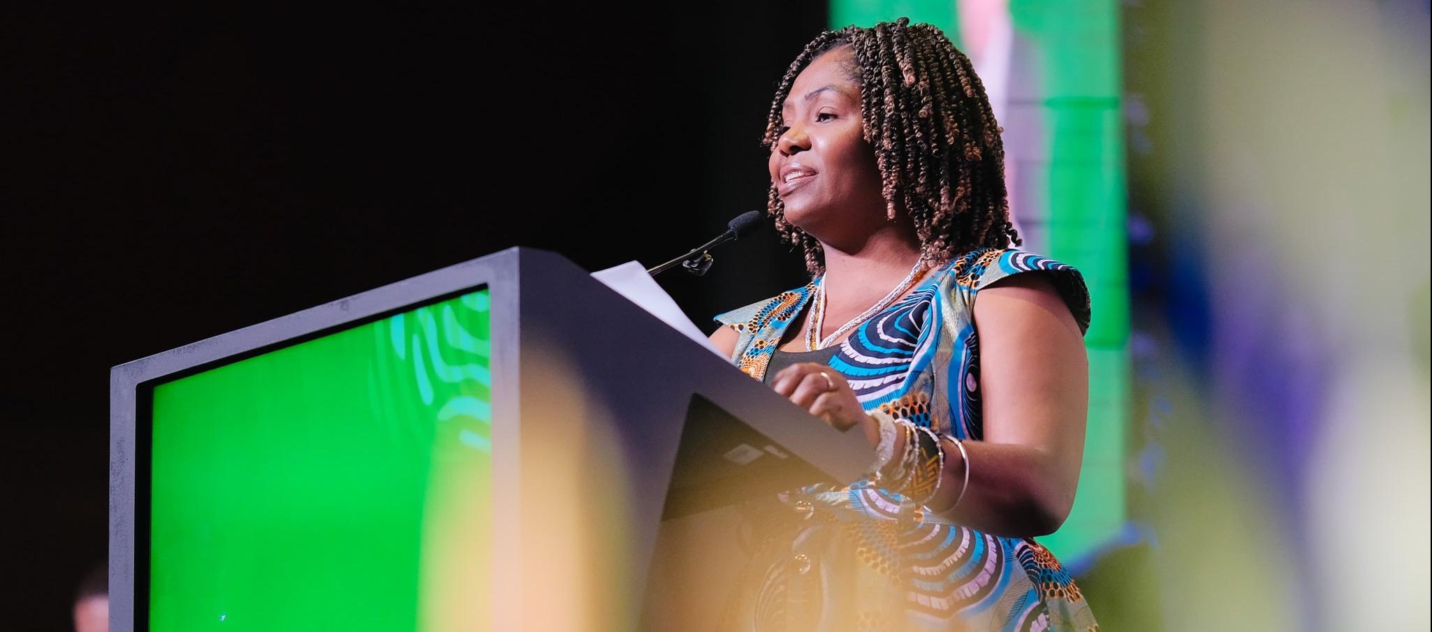 La Vicepresidenta de Colombia, Francia Márquez.